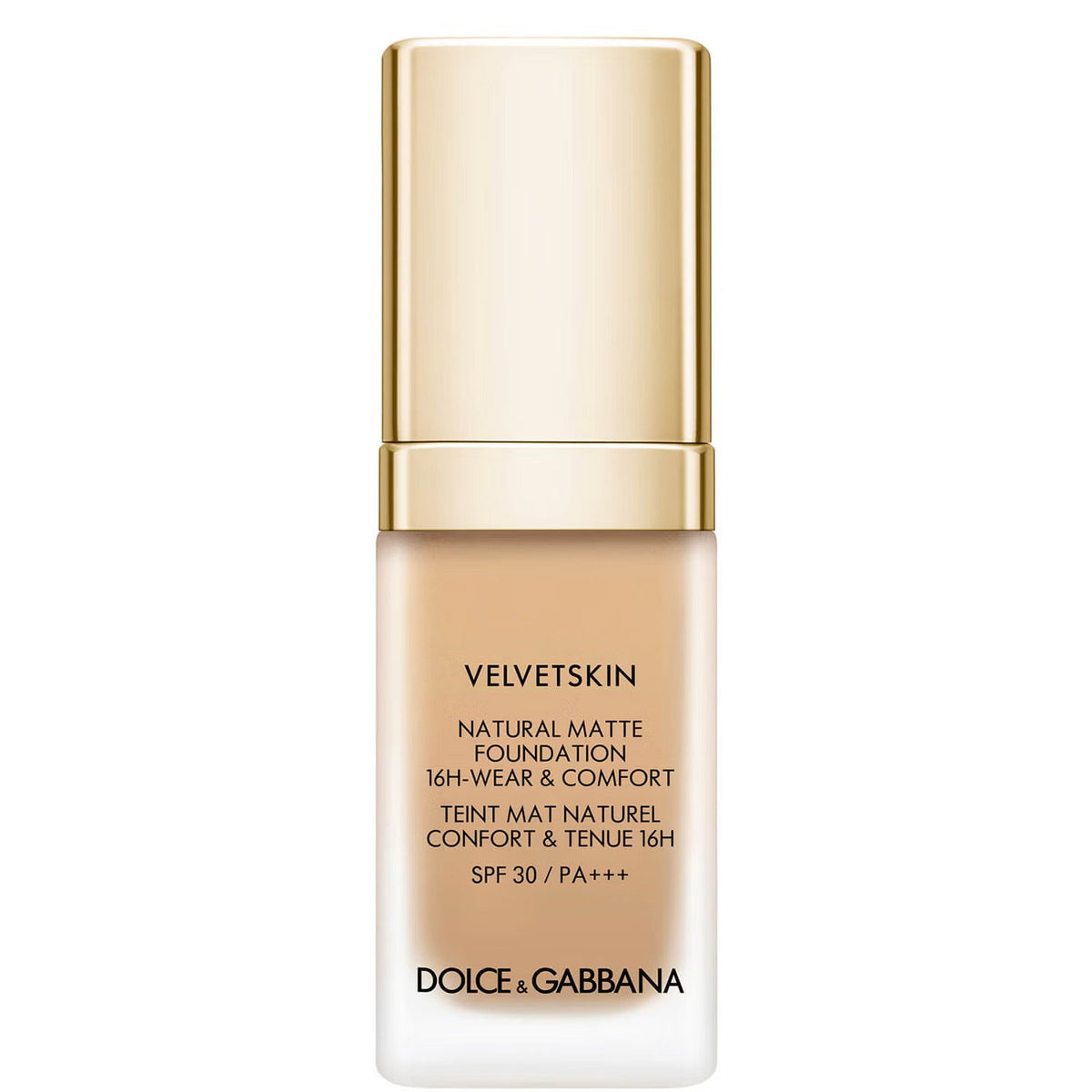 Dolce & Gabbana, Velvetskin, Matte, Liquid Foundation, 335, SPF 30, 30 ml