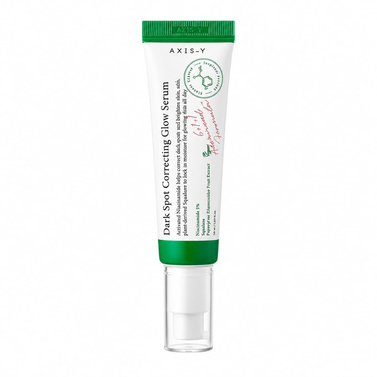 AXIS-Y Glow Serum som korrigerar mörka fläckar