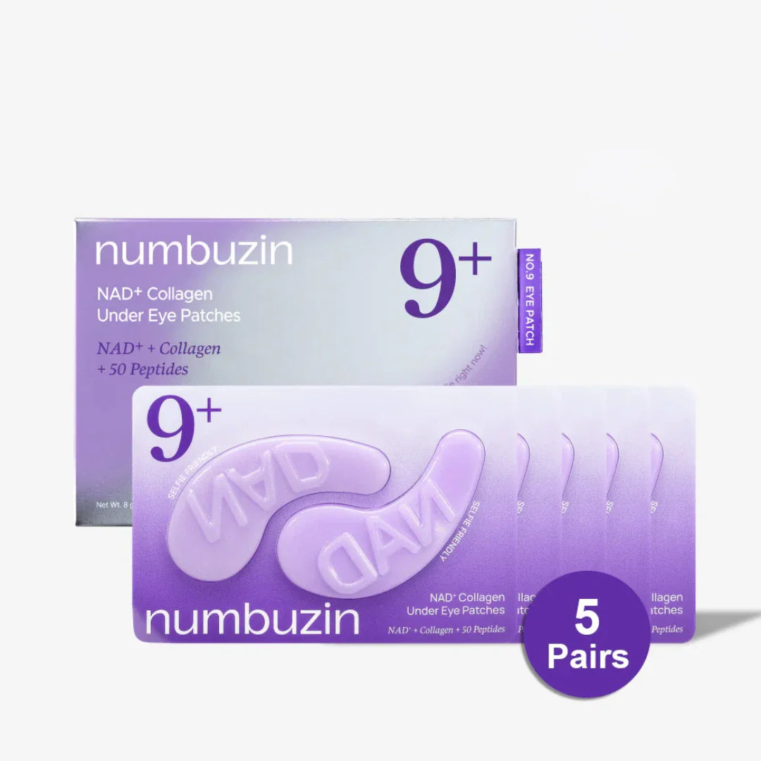 Numbuzin – No.9 NAD+ ögonlappar, 5 par