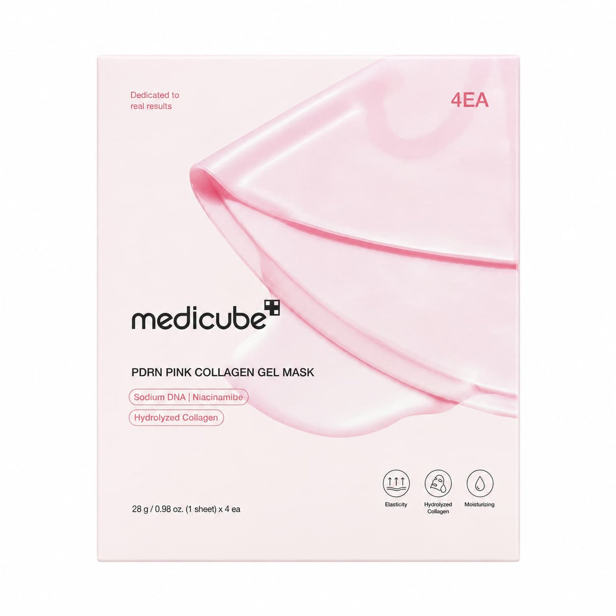 Medicube – PDRN Pink Collagen Gel Mask, 4 ark