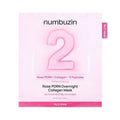 Numbuzin - No.2 Rose PDRN Overnight Collagen Mask, 37g, 1 styck